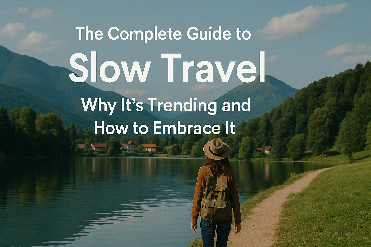 🌿 The Complete Guide to Slow Travel: Why It’s Trending and How to Embrace It Slow Travel