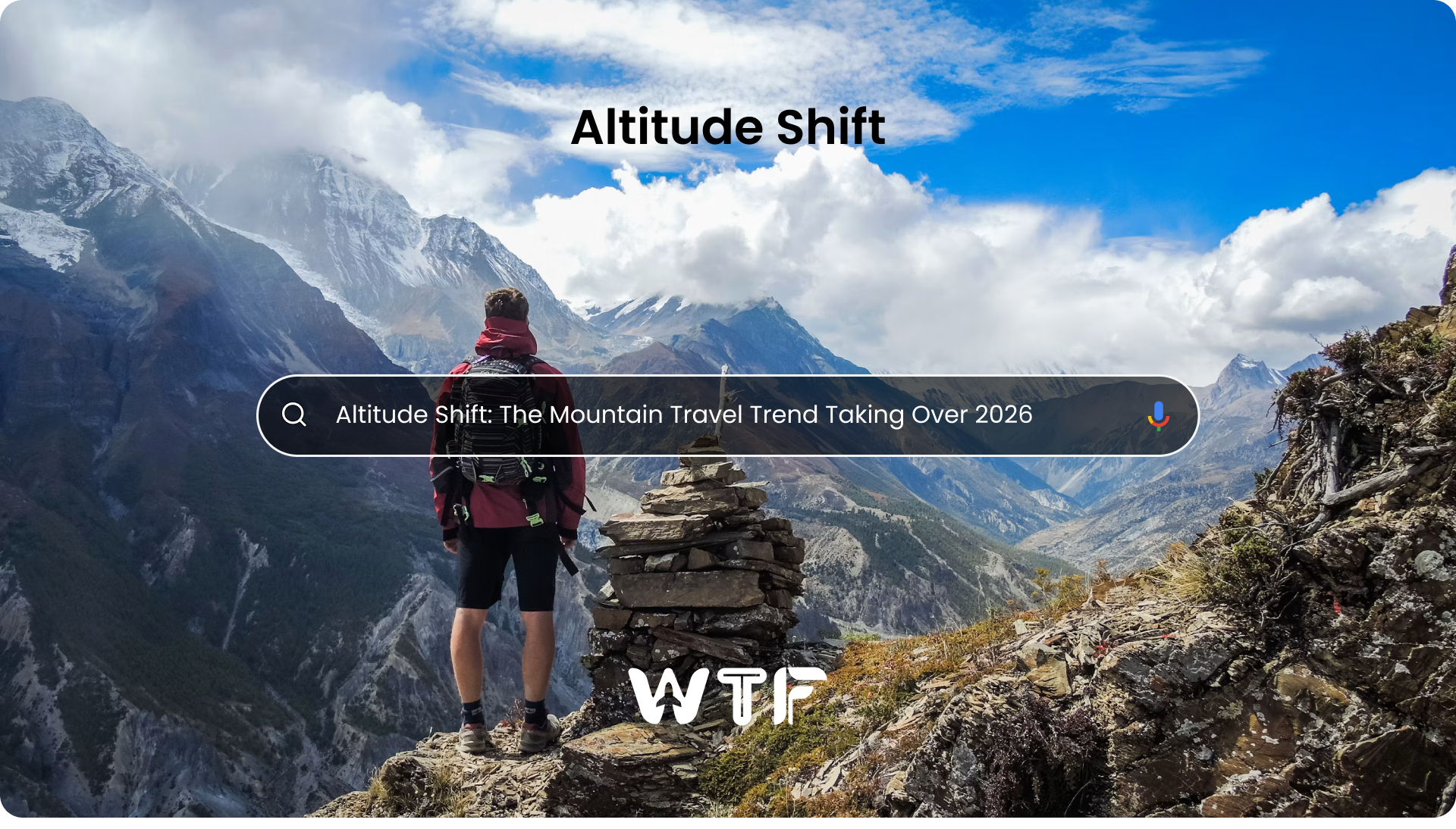 Exploring mountain trails and experiencing altitude shifts in 2023's travel trends.